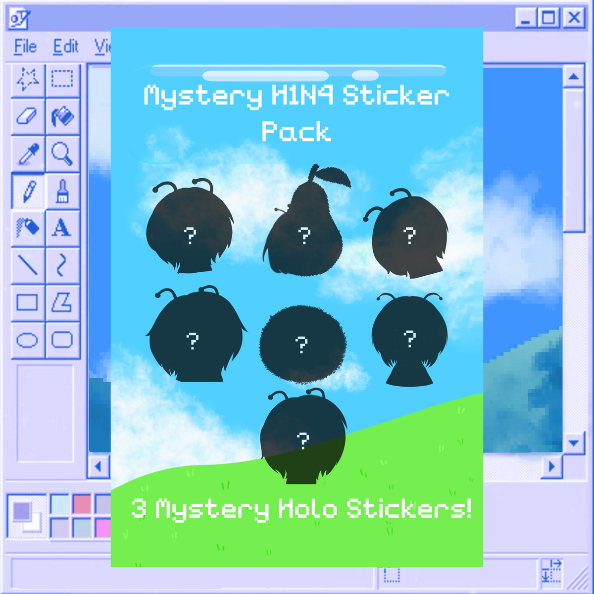 Mystery Holo Sticker Pack