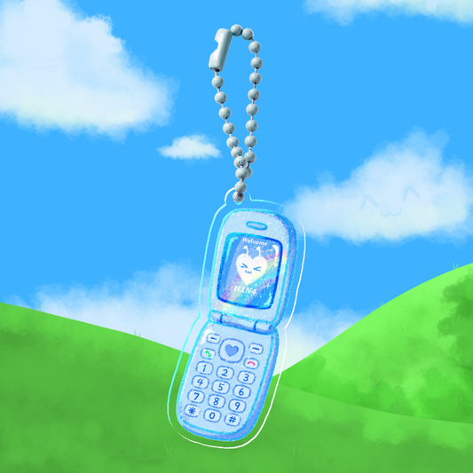 Flip Phone Keychain