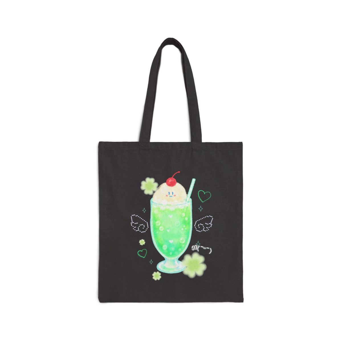 Kawaii Melon Cream Soda Tote Bag