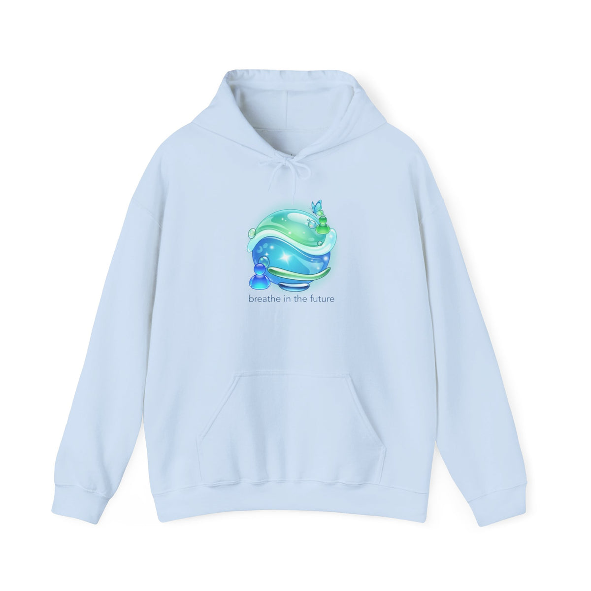 Frutiger Aero Hoodie | Breathe into the future