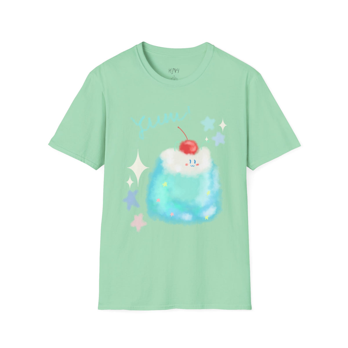 Blue jelly alien shirt