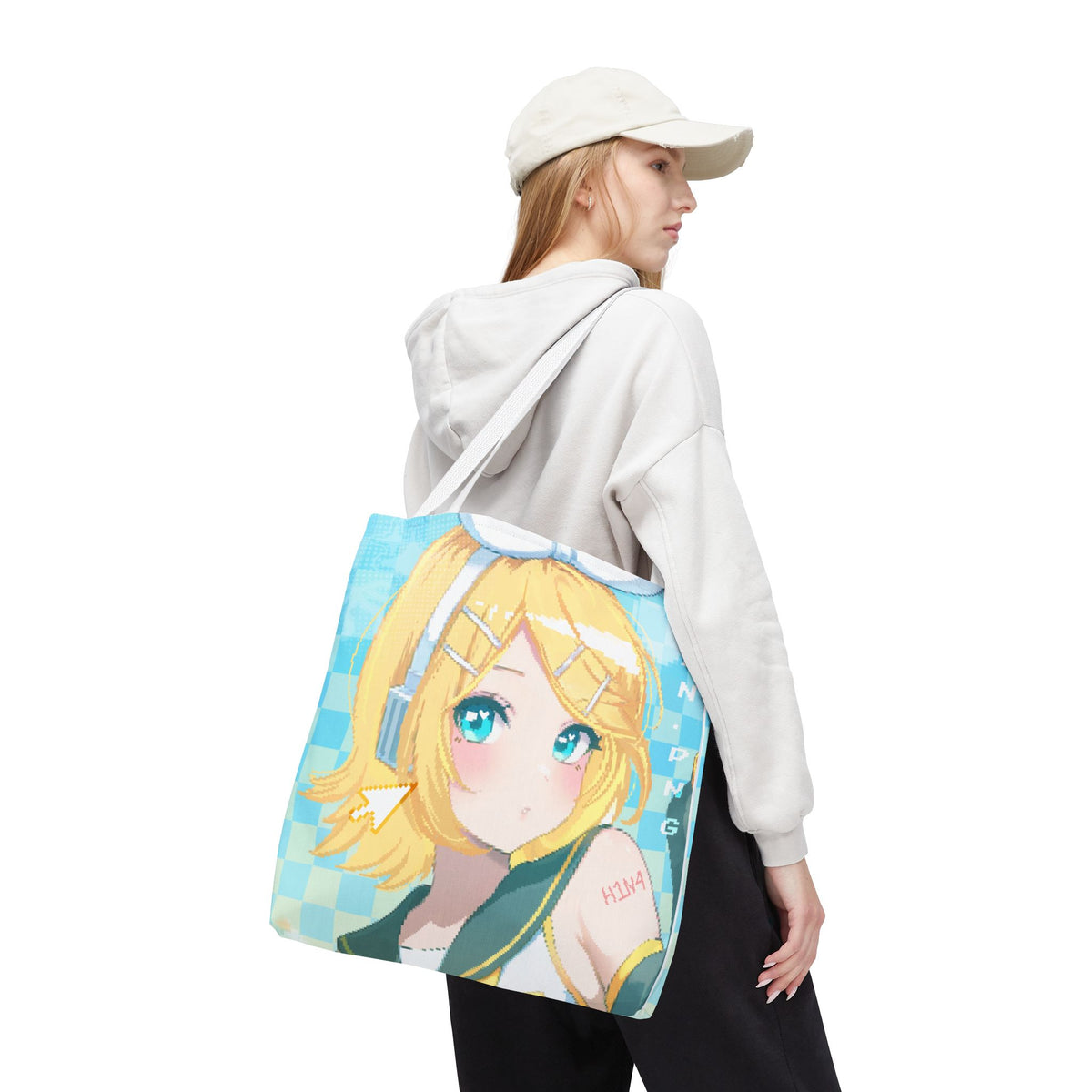Kagamine Rin tote bag