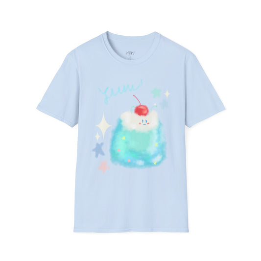 Blue jelly alien shirt