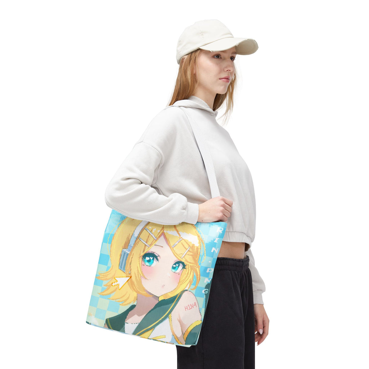 Kagamine Rin tote bag