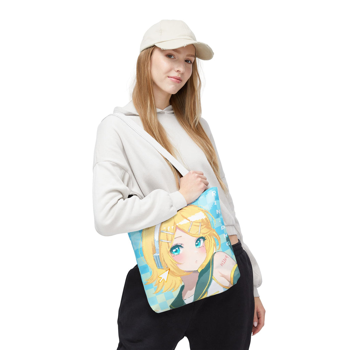 Kagamine Rin tote bag