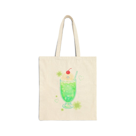 Kawaii Melon Cream Soda Tote Bag