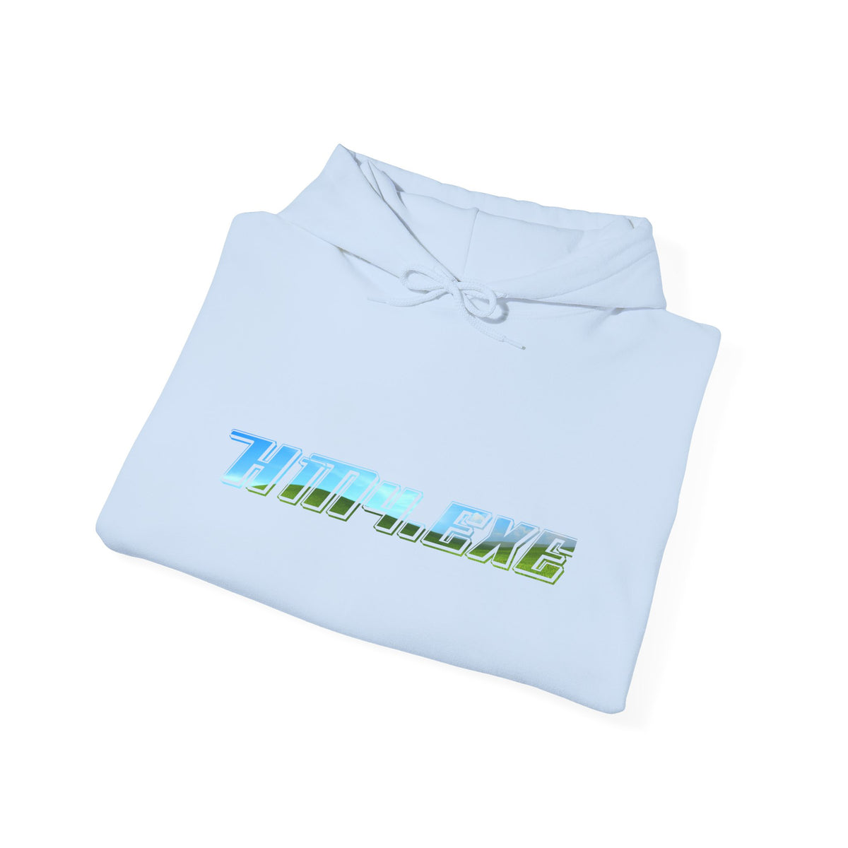 Frutiger Aero Hoodie H1N4 Hello World