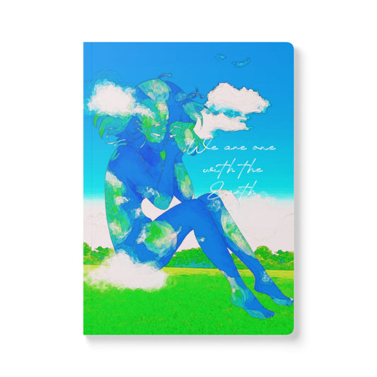 Softcover Journal — We Are One with the Earth