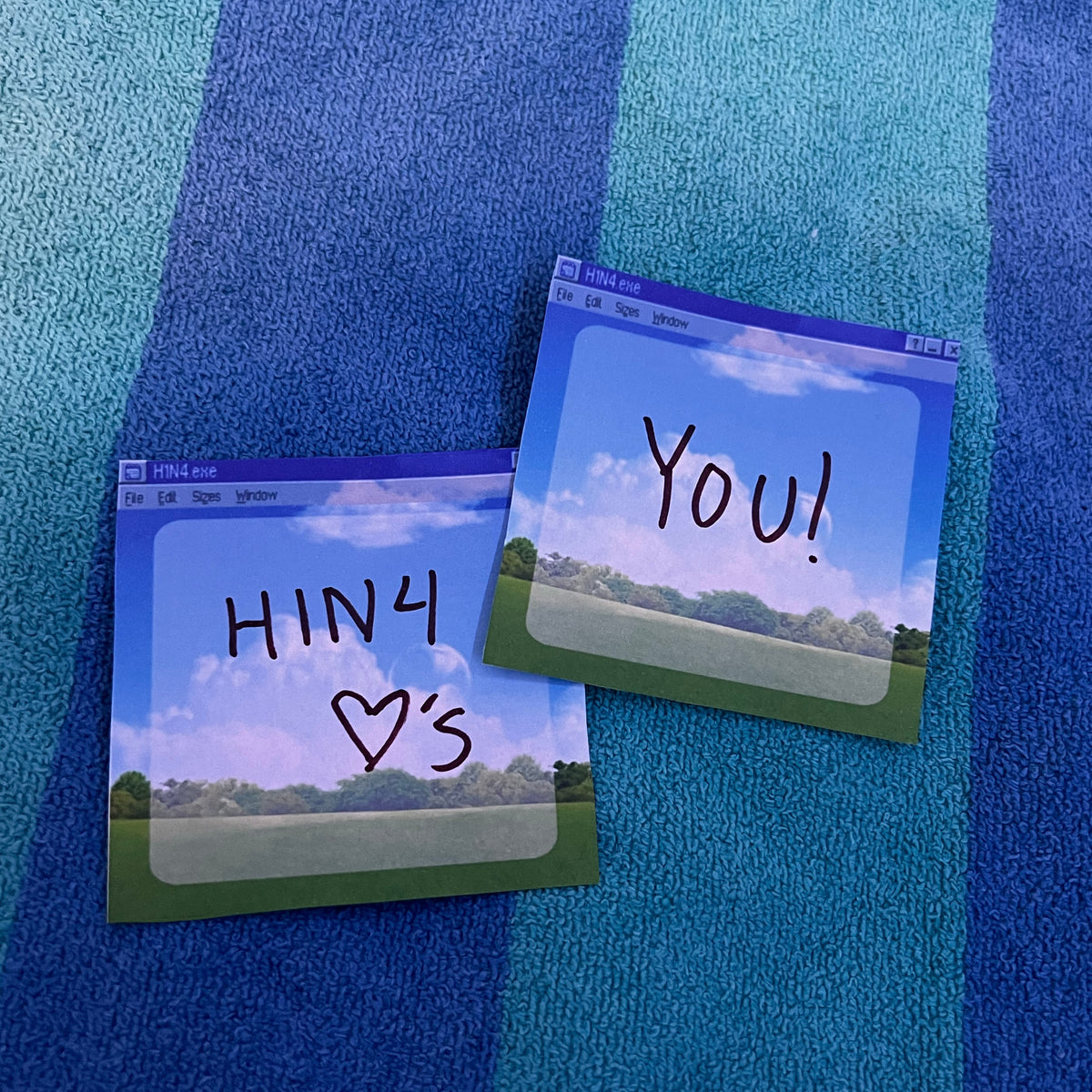 Windows H1N4 Sticky Notes