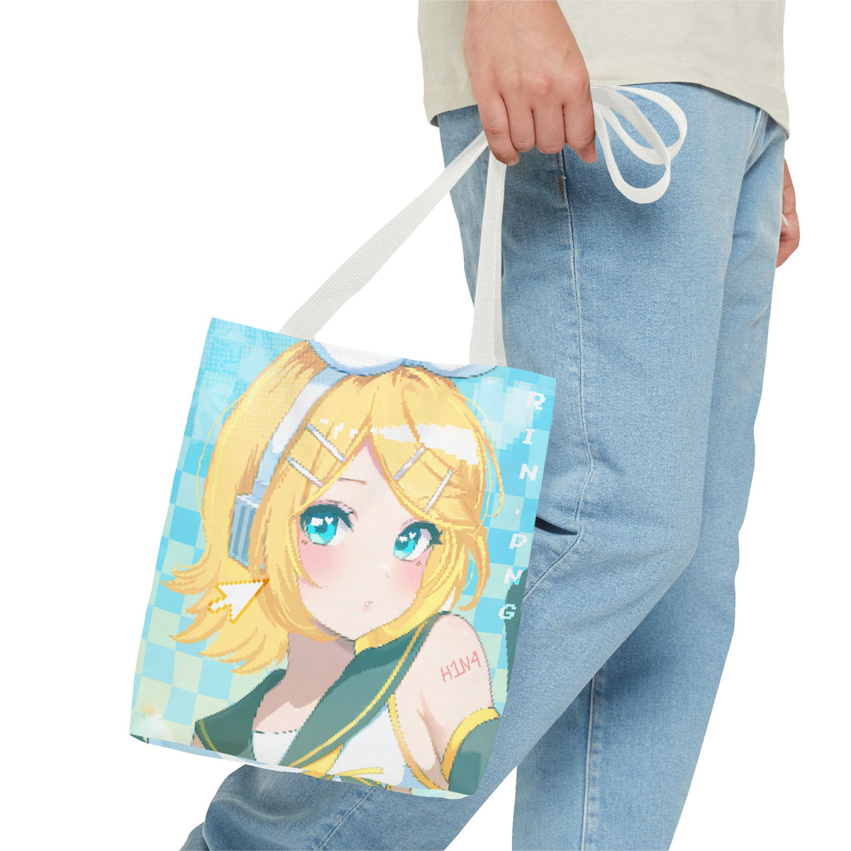 Kagamine Rin tote bag