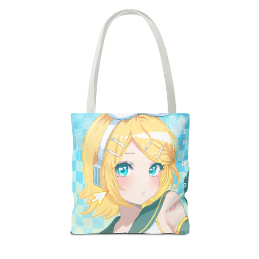 Kagamine Rin tote bag