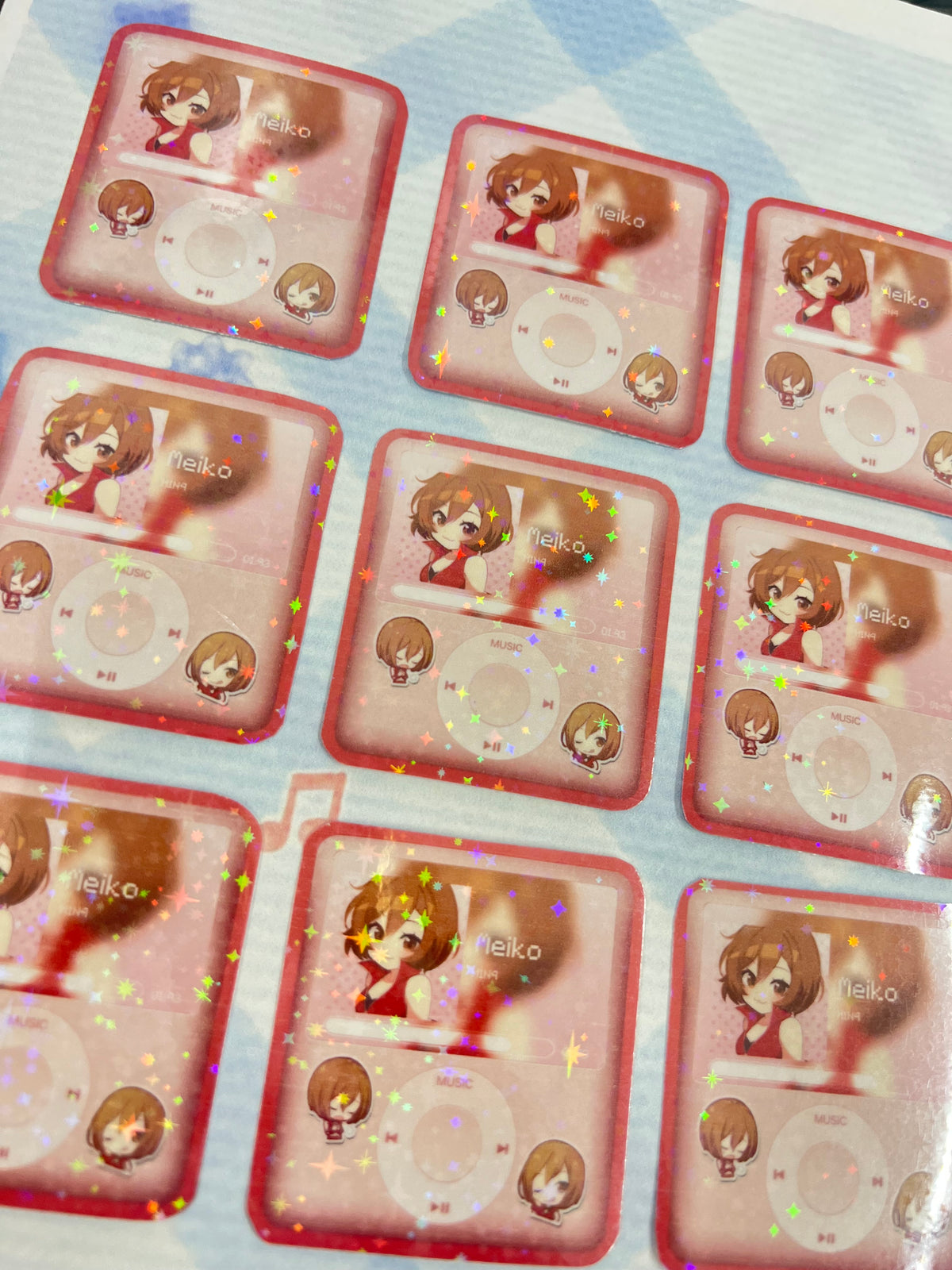 Meiko iPod sticker
