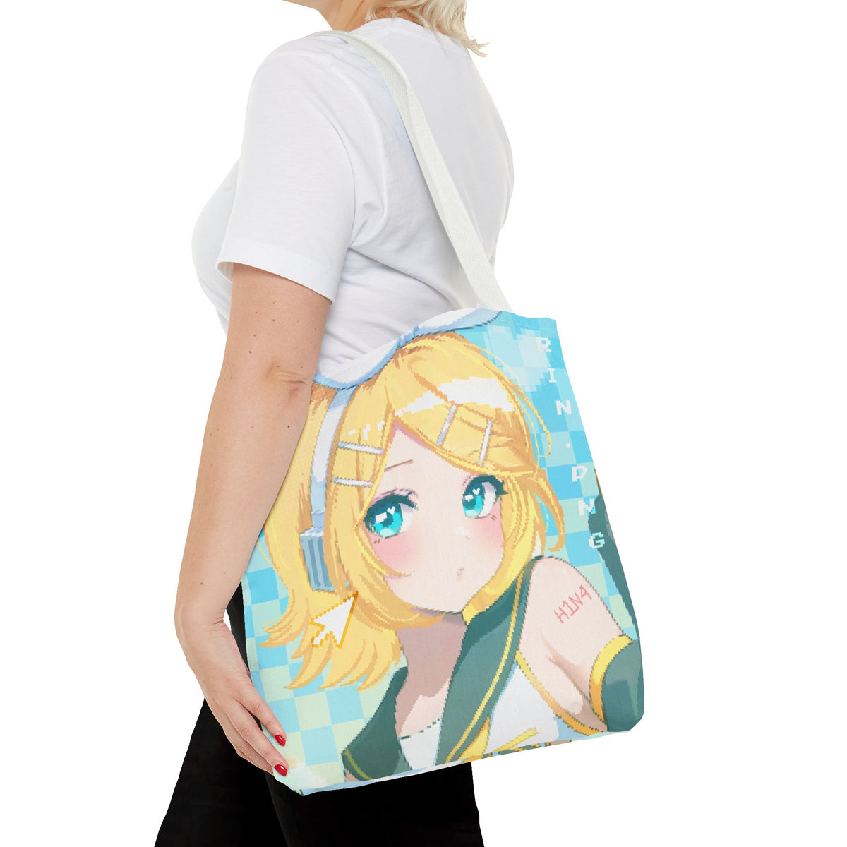 Kagamine Rin tote bag