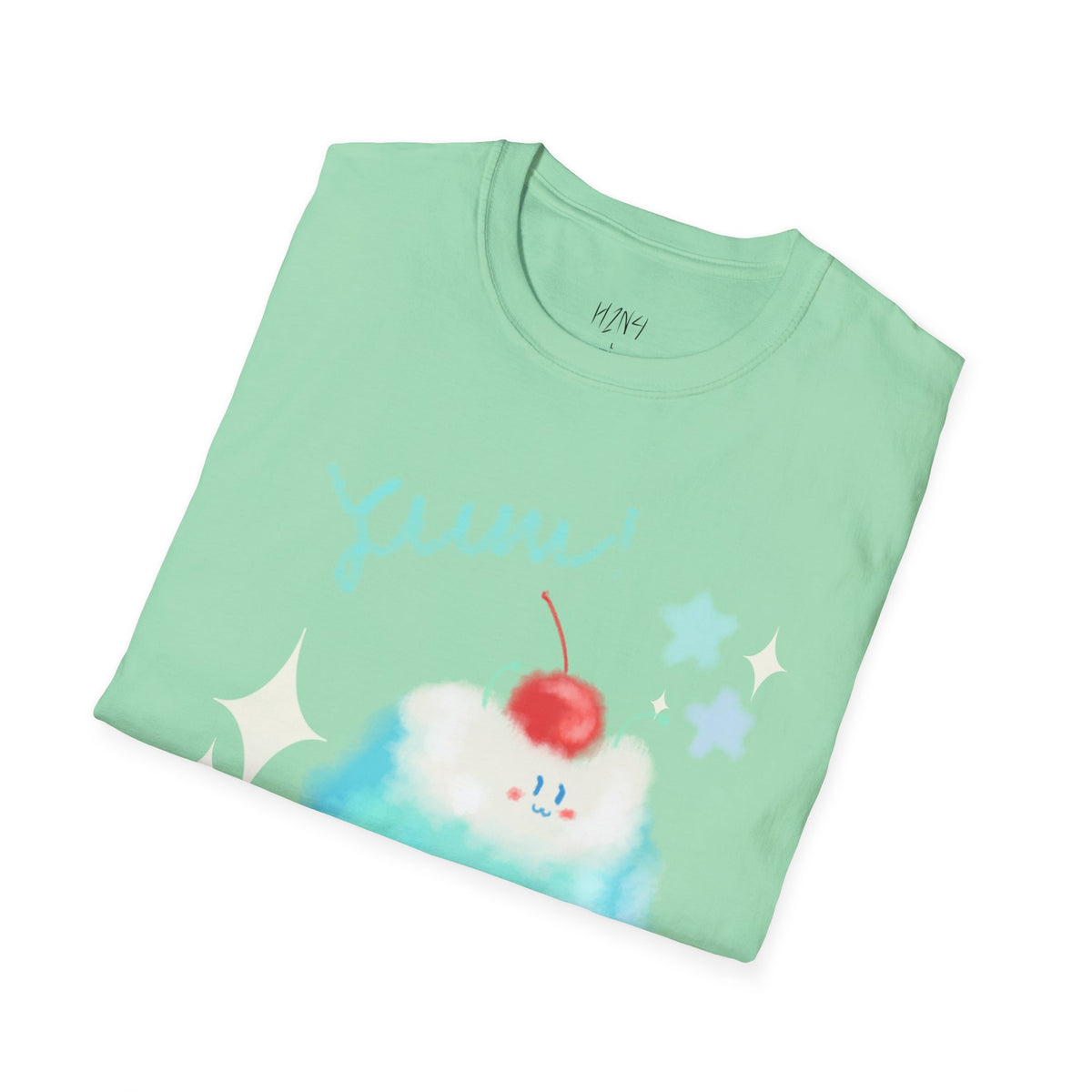 Blue jelly alien shirt