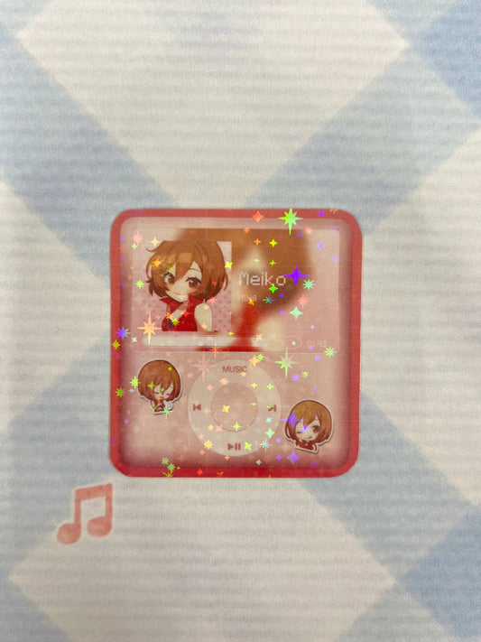 Meiko iPod sticker