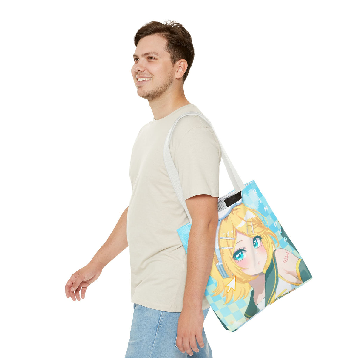 Kagamine Rin tote bag