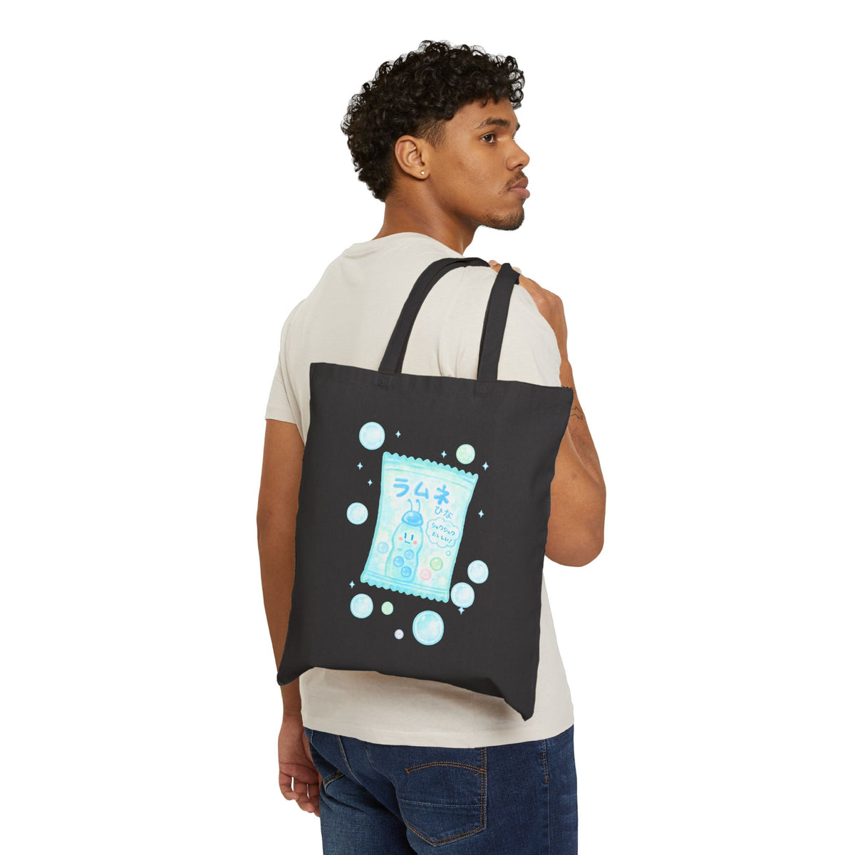 Kawaii Ramune Candy Tote Bag