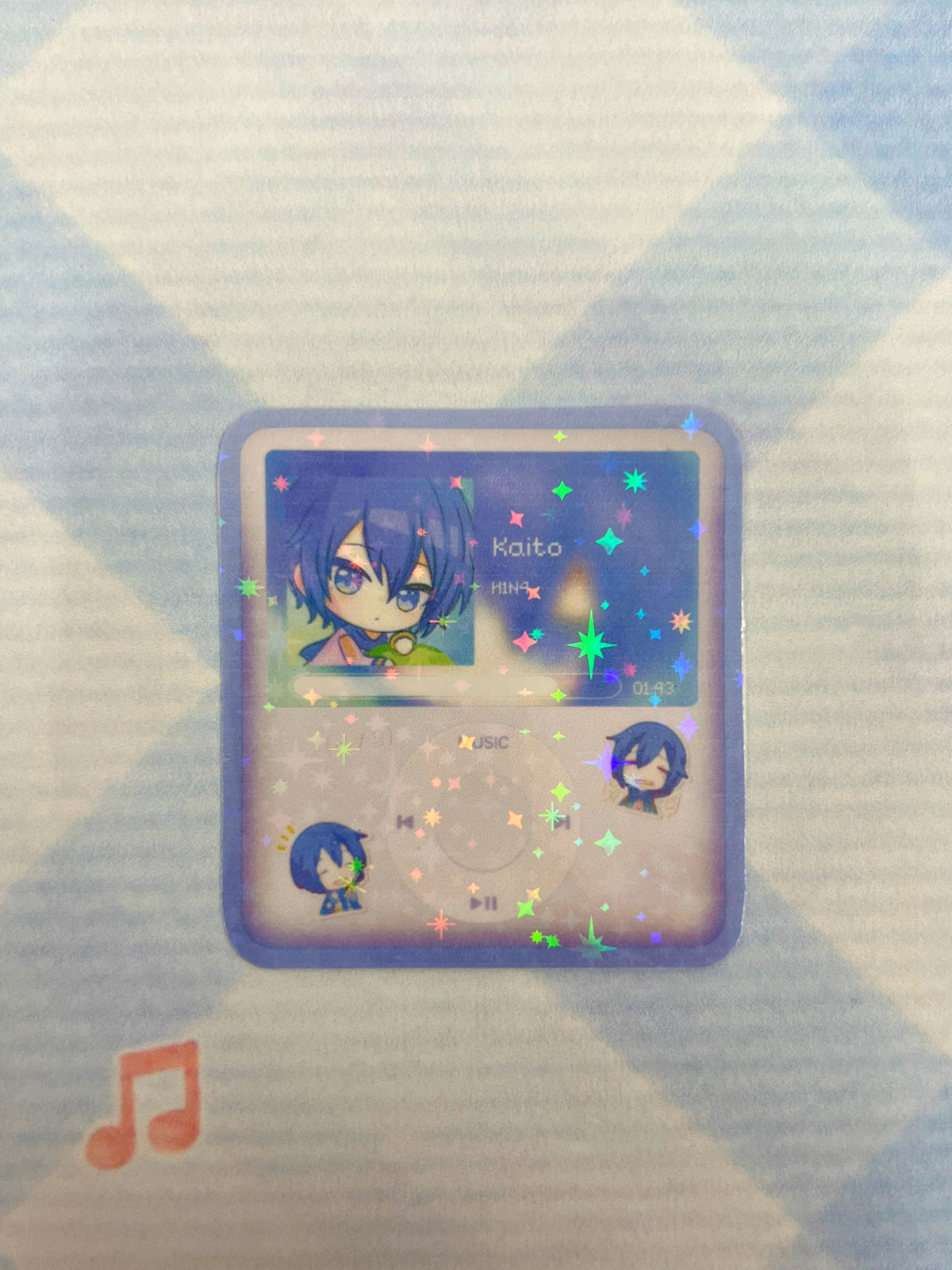 Kaito iPod sticker