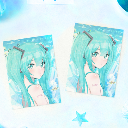 Miku 7*5 Print