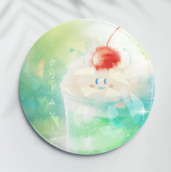 Melon Cream Soda Holo Pin