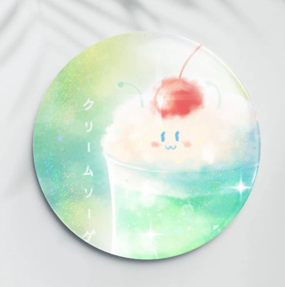 Melon Cream Soda Holo Pin