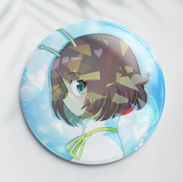 H1N4 Alien Holo Pin